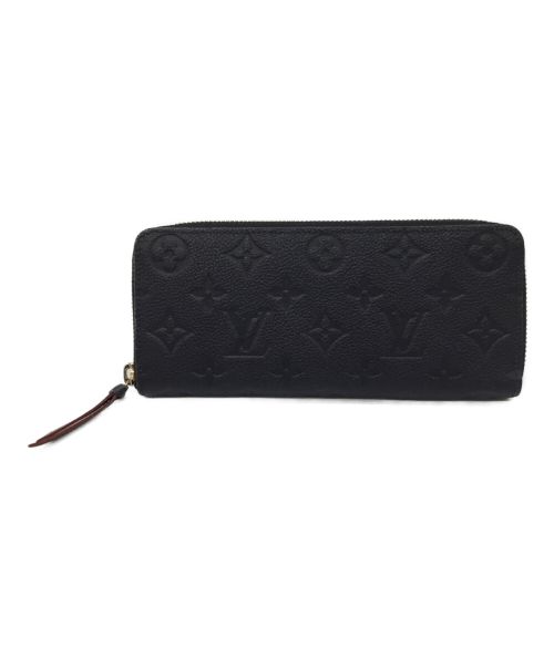 LOUIS VUITTON（ルイ ヴィトン）LOUIS VUITTON (ルイ ヴィトン) 長財布 ネイビー×レッドの古着・服飾アイテム