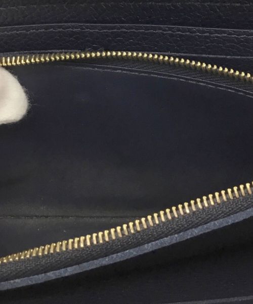 LOUIS VUITTON（ルイ ヴィトン）LOUIS VUITTON (ルイ ヴィトン) 長財布 ネイビー×レッドの古着・服飾アイテム