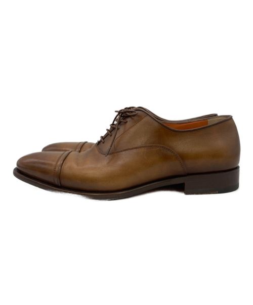 Santoni（サントーニ）Santoni (サントーニ) ストレートチップシューズ ブラウン サイズ:26の古着・服飾アイテム
