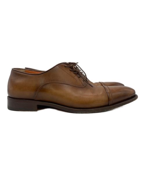 Santoni（サントーニ）Santoni (サントーニ) ストレートチップシューズ ブラウン サイズ:26の古着・服飾アイテム