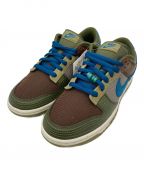 NIKEナイキ）の古着「スニーカー」｜グリーン×ブラウン