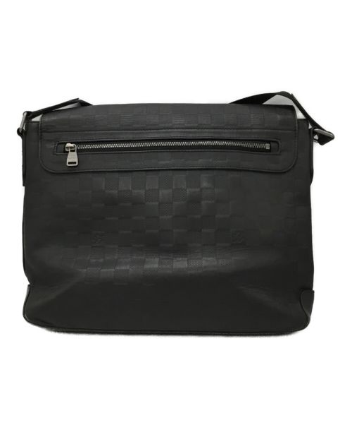 LOUIS VUITTON（ルイ ヴィトン）LOUIS VUITTON (ルイ ヴィトン) メッセンジャーバッグ ブラックの古着・服飾アイテム