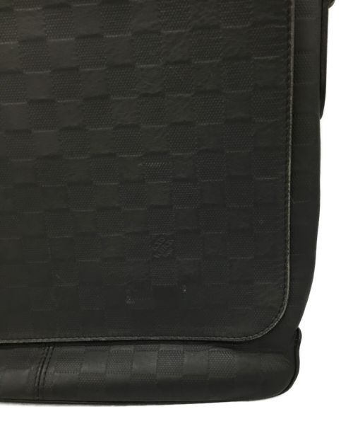 LOUIS VUITTON（ルイ ヴィトン）LOUIS VUITTON (ルイ ヴィトン) メッセンジャーバッグ ブラックの古着・服飾アイテム
