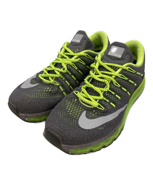 NIKE ID（ナイキアイディー）NIKE ID (ナイキアイディー) スニーカー グレー×イエロー サイズ:26.5の古着・服飾アイテム