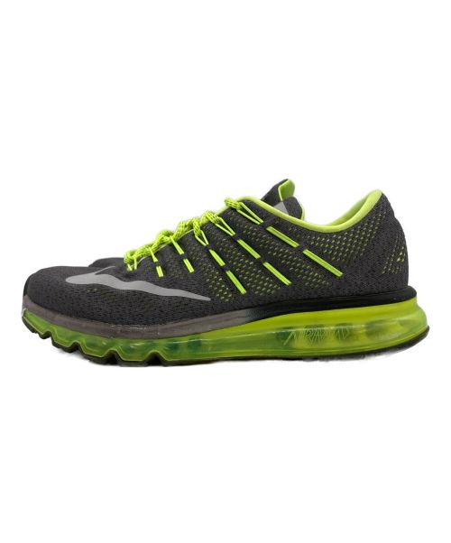 NIKE ID（ナイキアイディー）NIKE ID (ナイキアイディー) スニーカー グレー×イエロー サイズ:26.5の古着・服飾アイテム