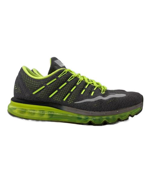 NIKE ID（ナイキアイディー）NIKE ID (ナイキアイディー) スニーカー グレー×イエロー サイズ:26.5の古着・服飾アイテム