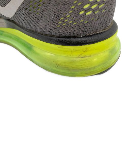 NIKE ID（ナイキアイディー）NIKE ID (ナイキアイディー) スニーカー グレー×イエロー サイズ:26.5の古着・服飾アイテム