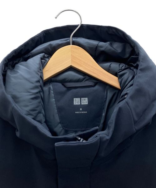 UNIQLO（ユニクロ）UNIQLO (ユニクロ) ハイブリッドダウンパーカ ネイビー サイズ:Mの古着・服飾アイテム