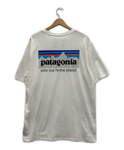 Patagonia（パタゴニア）Patagonia (パタゴニア) Tシャツ ホワイト サイズ:Mの古着・服飾アイテム