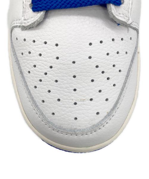 NIKE（ナイキ）NIKE (ナイキ) スニーカー ホワイト×ブルー サイズ:26の古着・服飾アイテム