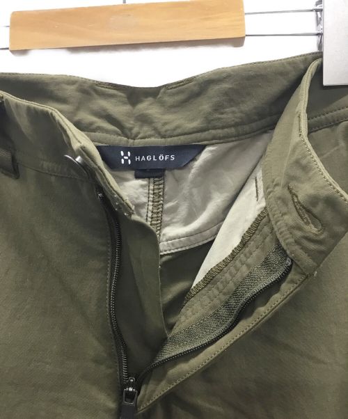 HAGLOFS（ホグロフス）HAGLOFS (ホグロフス) ハーフパンツ オリーブ サイズ:Sの古着・服飾アイテム