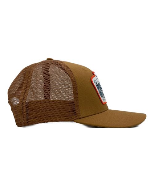 Patagonia（パタゴニア）Patagonia (パタゴニア) メッシュキャップ ブラウンの古着・服飾アイテム