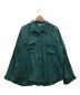 ERIKA CAVALLINI（エリカ カヴァリーニ）の古着「シルクシャツ」｜グリーン