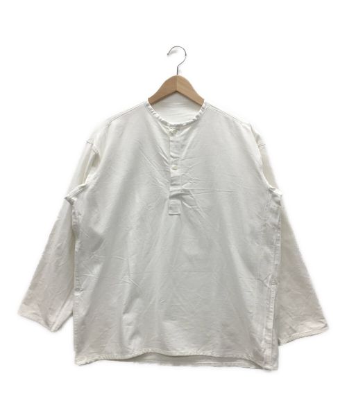 VINTAGE MILITARY（ヴィンテージ ミリタリー）VINTAGE MILITARY (ヴィンテージ ミリタリー) プルオーバーシャツ ホワイト サイズ:Freeの古着・服飾アイテム