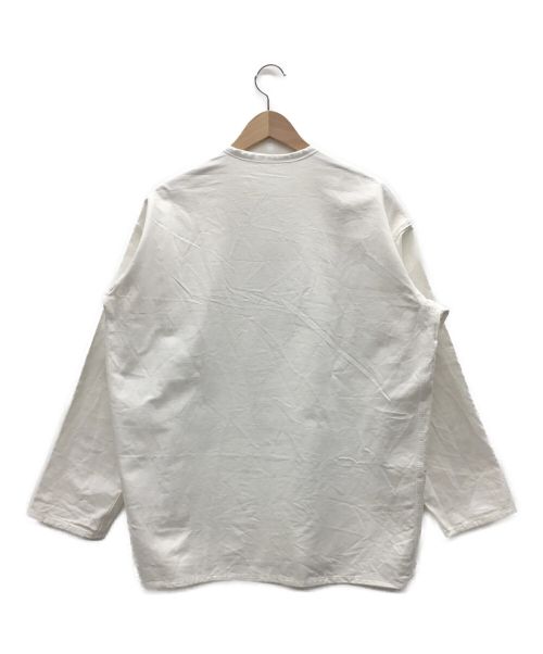 VINTAGE MILITARY（ヴィンテージ ミリタリー）VINTAGE MILITARY (ヴィンテージ ミリタリー) プルオーバーシャツ ホワイト サイズ:Freeの古着・服飾アイテム