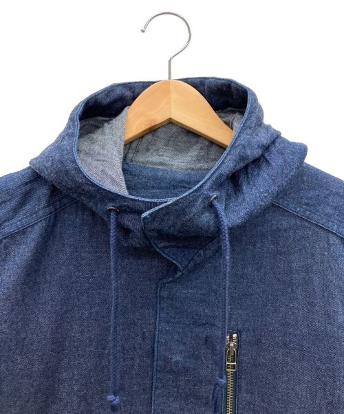SHIPS JET BLUE（シップスジェットブルー）SHIPS JET BLUE (シップスジェットブルー) デニムパーカー ネイビー サイズ:Sの古着・服飾アイテム