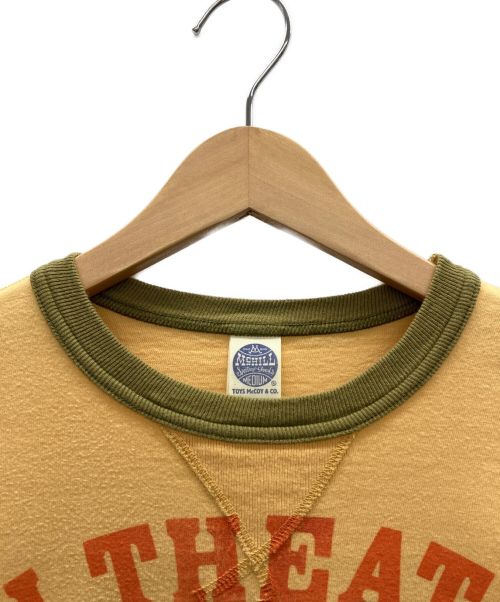 TOYS MCCOY（トイズマッコイ）TOYS MCCOY (トイズマッコイ) Tシャツ イエロー サイズ:Mの古着・服飾アイテム