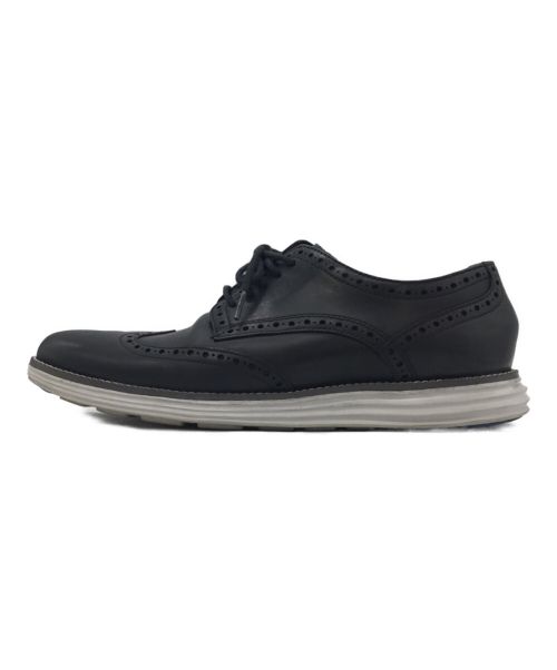 COLE HAAN（コールハーン）COLE HAAN (コールハーン) ウィングチップシューズ ブラック サイズ:8Mの古着・服飾アイテム