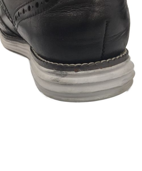 COLE HAAN（コールハーン）COLE HAAN (コールハーン) ウィングチップシューズ ブラック サイズ:8Mの古着・服飾アイテム
