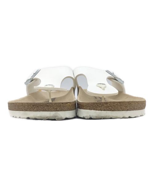 BIRKENSTOCK（ビルケンシュトック）BIRKENSTOCK (ビルケンシュトック) ギゼ ホワイト サイズ:26.5の古着・服飾アイテム