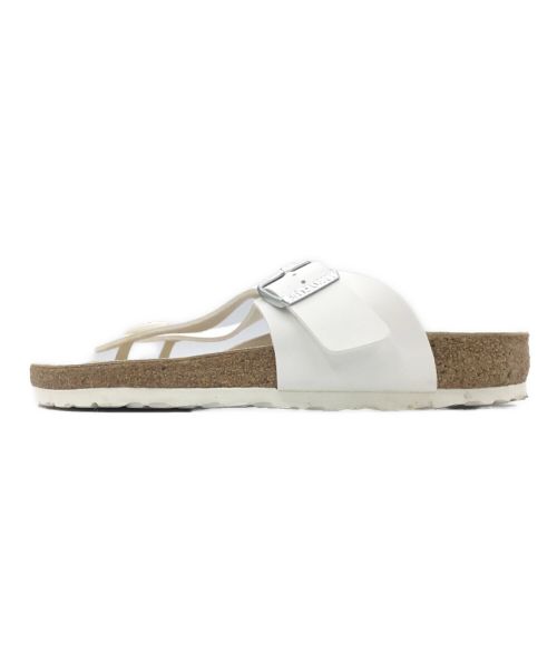 BIRKENSTOCK（ビルケンシュトック）BIRKENSTOCK (ビルケンシュトック) ギゼ ホワイト サイズ:26.5の古着・服飾アイテム