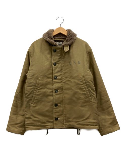 Pherrow's（フェローズ）Pherrow's (フェローズ) デッキジャケット カーキ サイズ:Sの古着・服飾アイテム