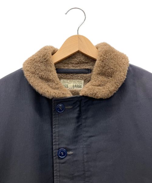 Pherrow's（フェローズ）Pherrow's (フェローズ) デッキジャケット ブラック サイズ:Lの古着・服飾アイテム