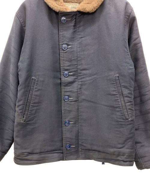 Pherrow's（フェローズ）Pherrow's (フェローズ) デッキジャケット ブラック サイズ:Lの古着・服飾アイテム
