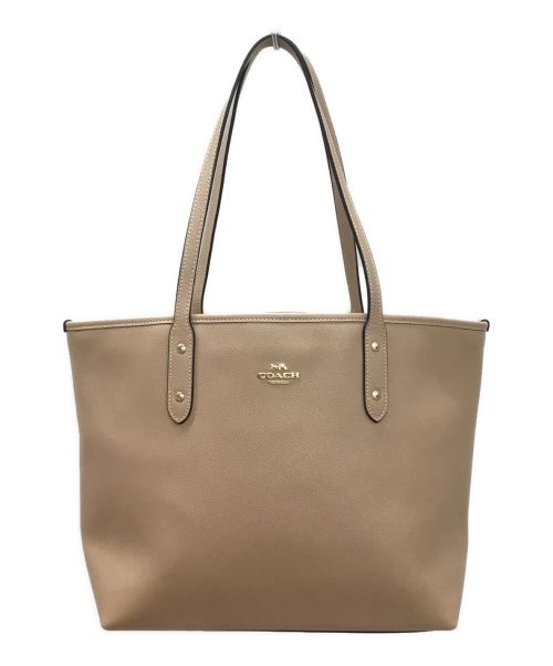 COACH（コーチ）COACH (コーチ) トートバッグ ベージュの古着・服飾アイテム