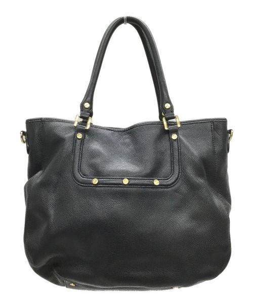 TORY BURCH（トリーバーチ）TORY BURCH (トリーバーチ) 2WAYバッグ ブラックの古着・服飾アイテム