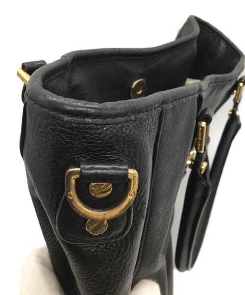 TORY BURCH（トリーバーチ）TORY BURCH (トリーバーチ) 2WAYバッグ ブラックの古着・服飾アイテム