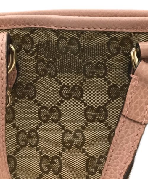 GUCCI（グッチ）GUCCI (グッチ) GG 2WAYショルダーバッグ ピンクの古着・服飾アイテム