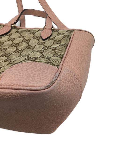 GUCCI（グッチ）GUCCI (グッチ) GG 2WAYショルダーバッグ ピンクの古着・服飾アイテム