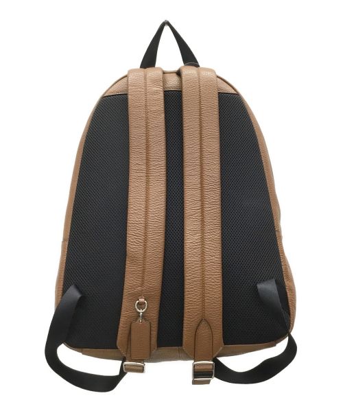 COACH（コーチ）COACH (コーチ) チェールズパッチワークバックパック ブラウン×ブラックの古着・服飾アイテム