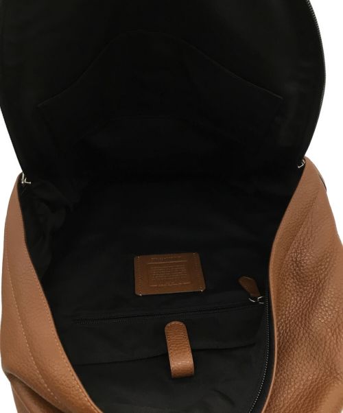 COACH（コーチ）COACH (コーチ) チェールズパッチワークバックパック ブラウン×ブラックの古着・服飾アイテム