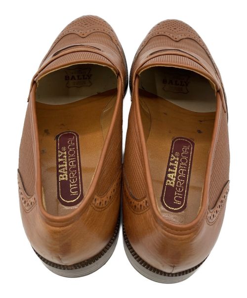 BALLY（バリー）BALLY (バリー) コインローファー ブラウン サイズ:8の古着・服飾アイテム