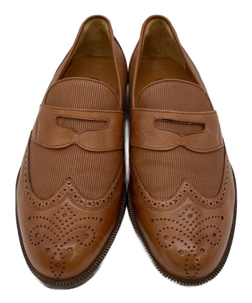 BALLY（バリー）BALLY (バリー) コインローファー ブラウン サイズ:8の古着・服飾アイテム