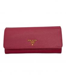 PRADA（プラダ）の古着「長財布」｜ピンク