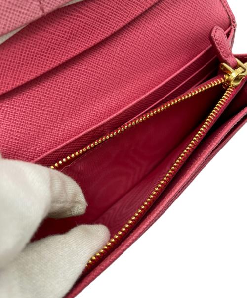 PRADA（プラダ）PRADA (プラダ) 長財布 ピンクの古着・服飾アイテム