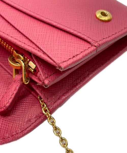 PRADA（プラダ）PRADA (プラダ) 長財布 ピンクの古着・服飾アイテム