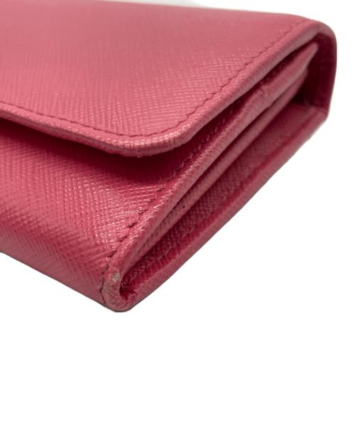 PRADA（プラダ）PRADA (プラダ) 長財布 ピンクの古着・服飾アイテム