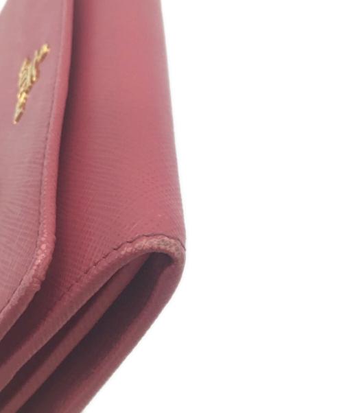 PRADA（プラダ）PRADA (プラダ) 長財布 ピンクの古着・服飾アイテム