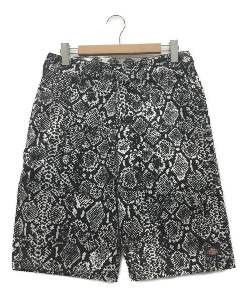 Dickies（ディッキーズ）Dickies (ディッキーズ) ワークショーツ ブラック×ホワイト サイズ:W30の古着・服飾アイテム