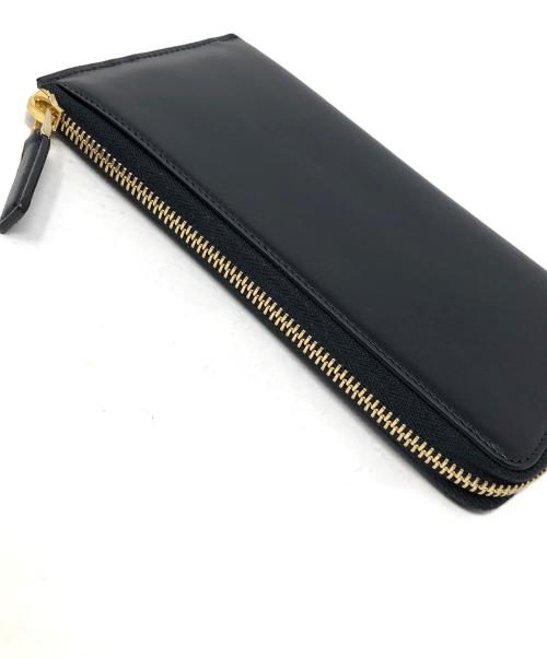 GUCCI（グッチ）GUCCI (グッチ) L字ファスナー長財布 ブラック サイズ:実寸サイズにてご確認ください。の古着・服飾アイテム