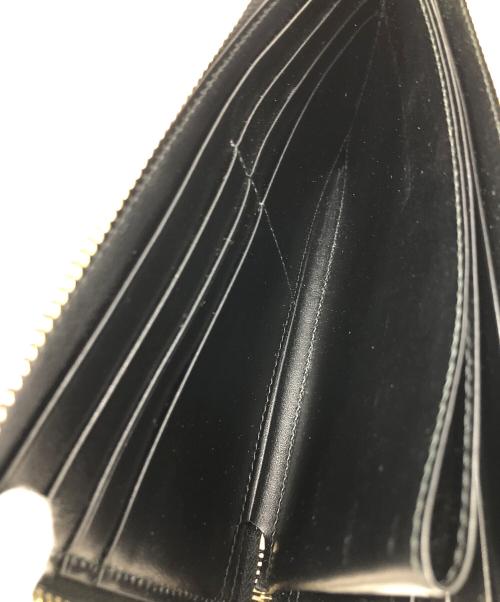 GUCCI（グッチ）GUCCI (グッチ) L字ファスナー長財布 ブラック サイズ:実寸サイズにてご確認ください。の古着・服飾アイテム