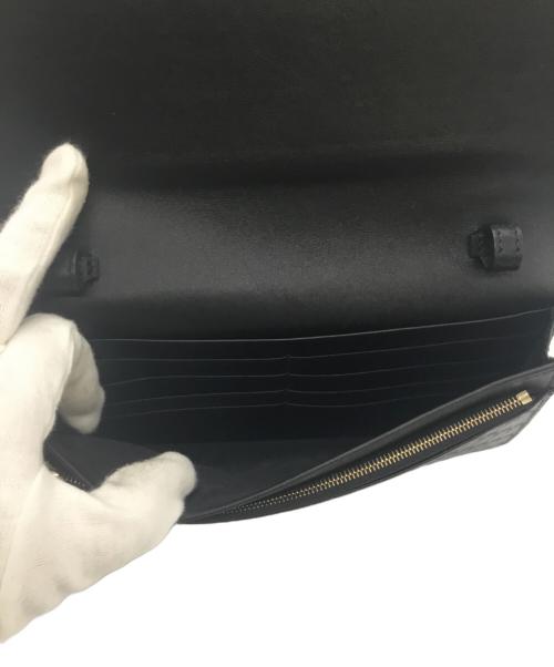 GUCCI（グッチ）GUCCI (グッチ) ショルダーウォレット　グッチシマ ブラックの古着・服飾アイテム