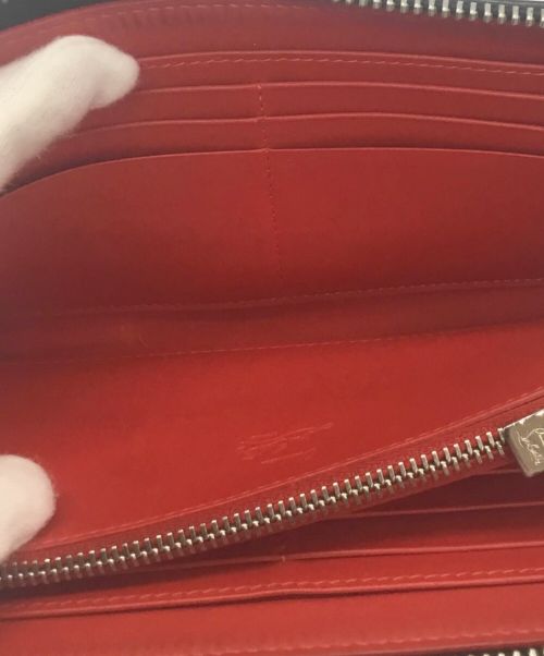 Christian Louboutin（クリスチャン・ルブタン）Christian Louboutin (クリスチャン・ルブタン) 長財布 シルバーの古着・服飾アイテム