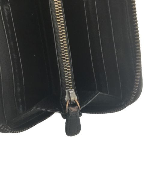 BOTTEGA VENETA（ボッテガベネタ）BOTTEGA VENETA (ボッテガベネタ) 長財布 ブラックの古着・服飾アイテム