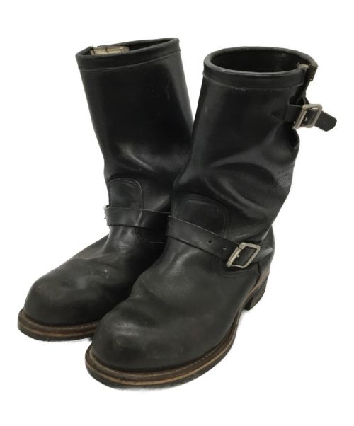 CHIPPEWA（チペワ）CHIPPEWA (チペワ) エンジニアブーツ ブラック サイズ:27の古着・服飾アイテム