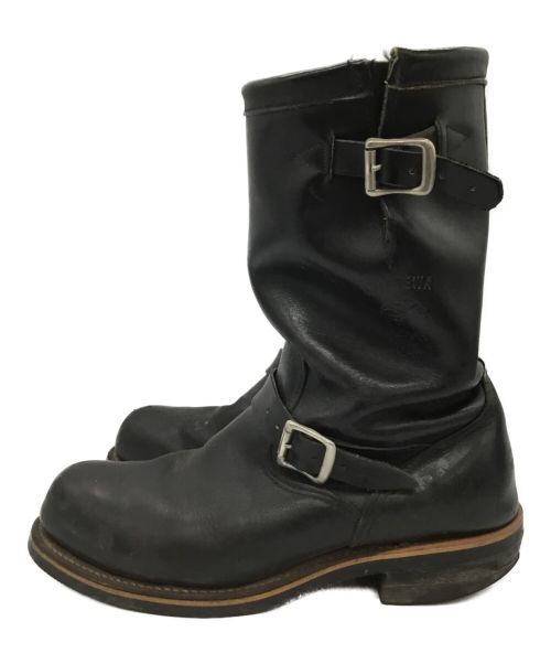 CHIPPEWA（チペワ）CHIPPEWA (チペワ) エンジニアブーツ ブラック サイズ:27の古着・服飾アイテム
